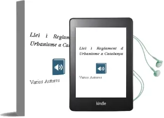 Descargar AudioLibro Llei i Reglament d Urbanisme a Catalunya de Varios Autores año 2006