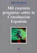 AudioLibro Mil Cuarenta Preguntas Sobre la Constitucion de Angel Diez Roncal