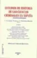 AudioLibro Estudios de Historia de las Ciencias Criminales en España de Javier Alvarado Planas