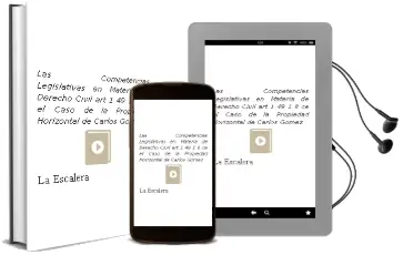 Descargar AudioLibro Las Competencias Legislativas en Materia de Derecho Civil (Art. 1 49.1 8ª Ce): El Caso de la Propiedad Horizontal de Carlos Gomez De La Escalera año 2007