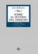 AudioLibro Sobre el Sentido del Derecho: Introduccion a la Filosofia Juridic a (3ª Ed.) de Jesus Ballesteros