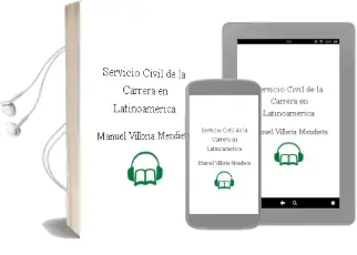 Descargar AudioLibro Servicio Civil de la Carrera en Latinoamerica de Manuel Villoria Mendieta año 2007
