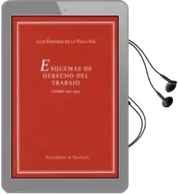 Descargar AudioLibro Esquemas de Derecho del Trabajo de Luis Enrique De La Villa año 2007