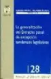 AudioLibro La Generalizacion del Derecho Penal de Excepcion: Tendencias Legi Slativas. de Varios Autores