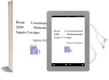 Descargar AudioLibro Droit Constitutionnel 2009: Methodologie & Sujets Corriges de Varios Autores año 2008