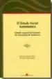 AudioLibro El Estado Social Autonomico. Estudio Especial del Estatuto de aut Onomia de Andalucia de Jose Luis Monereo Perez