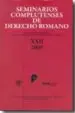 AudioLibro Seminarios Complutenses de Derecho Romano (Revista Internacional de Derecho Romano y Tradicion Romanistica, Xxii, 2009) de Varios Autores