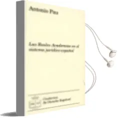 Descargar AudioLibro Reales Academias en el Sistema Juridico Español de Antonio Pau año 2009