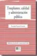 AudioLibro Transplantes, Calidad y Administracion Publica de Fernando Fonseca Ferrandis