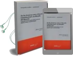 Descargar AudioLibro En las Fronteras Entre el Derecho Constitucional y la Filosofia d el Derecho: Consideraciones Iusifolosoficas Acerca de Algunos Temas Constitucionales de Alfonso Santiago año 2010