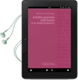 Descargar AudioLibro Estipulaciones Edictales en el Derecho Romano de Rosario De Castro Camero año 2010