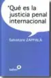 AudioLibro Que es la Justicia Penal Internacional de Salvvatore Zappala