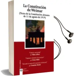Descargar AudioLibro La Constitucion de Weimar (Texto de la Constitucion Alemana de 11 de Agosto de 1919) de Ottmar Buhler año 2010