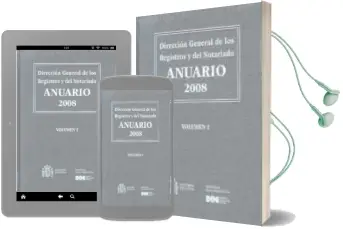 Descargar AudioLibro Anuario 2008. Direccion General de los Registros y del Notariado de Varios Autores año 2010
