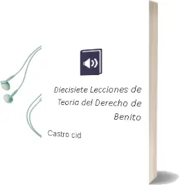 Descargar AudioLibro Diecisiete Lecciones de Teoria del Derecho de Benito De Castro Cid año 2011
