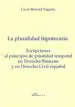 AudioLibro La Pluralidad Hipotecaria: Excepciones al Principio de Prioridad Temporal en Derecho Romano y en Derecho Civil Español de Lucia Bernad Segarra