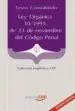 AudioLibro Ley Organica 10/1995, de 23 de Noviembre del Codigo Penal. Texto Consolidado de Varios Autores
