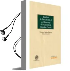 Descargar AudioLibro Estudios de Derecho Civil en Homenaje al Profesor Jose Gonzalez g Arcia de Domingo Jimenez Liebana año 2012
