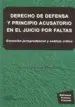 AudioLibro Derecho de Defensa y Principio Acusatorio en el Juicio por Faltas Evolucion Jurisprudencial y Analisis Critico de Rafael Bellido Penades