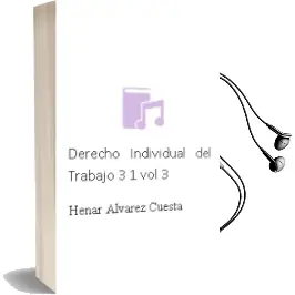 Descargar AudioLibro Derecho Individual del Trabajo 3.1 (Vol. 3) de Henar Alvarez Cuesta año 2012