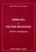AudioLibro Derecho y Factor Religioso de Jose Ramon Polo Sabau