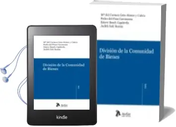 Descargar AudioLibro Division de la Comunidad de Bienes de M. C. Gete Alonso Y Calera año 2012