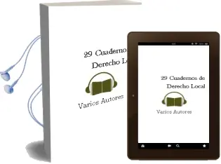 Descargar AudioLibro 29 Cuadernos de Derecho Local de Varios Autores año 2012