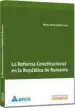 AudioLibro La Reforma Constitucional en la Republica de Rumania de Pedro Javier Belda Calvo