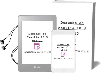 Descargar AudioLibro Derecho de Familia 10.3 (Vol. 10) de Inmaculada Garcia Presas año 2012