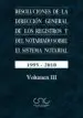 AudioLibro Resoluciones de la Direccion General de los Registros y del Notar Iado Sobre el Sistema Notarial (Vol. Iii): 1995-2010 de Varios Autores