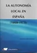AudioLibro La Autonomia Local en España 1808 - 1978 de Santiago Garcia Aranda
