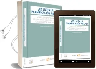 Descargar AudioLibro ¿Es Ilícita la Planificación Fiscal? de Gloria Marin Benitez año 2013