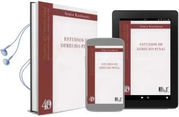 Descargar AudioLibro Estudios de Derecho Penal de Armon Kaufmann año 2013