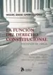 AudioLibro La Funcion del Derecho Constitucional de Miguel Angel Aparicio Perez