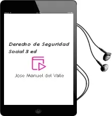 Descargar AudioLibro Derecho de Seguridad Social (3ª ed) de Jose Manuel Del Valle año 2013