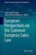 AudioLibro European Perspectives on the Common European Sales law de Javier (Ed.) Plaza Penades