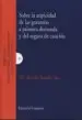 AudioLibro Sobre la Atipicidad de las Garantias a Primera Demanda y del Segu ro de Caucion de Maria Del Mar Bustillo Saiz