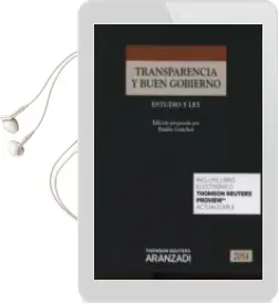 Descargar AudioLibro Transparencia y Buen Gobierno (Duo) de Emilio Guichot año 2014