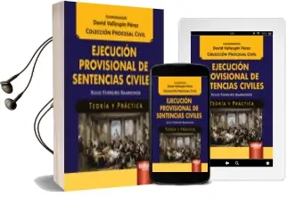 Descargar AudioLibro Ejecución Provisional de Sentencias Civiles de David Vallespin Perez año 2014