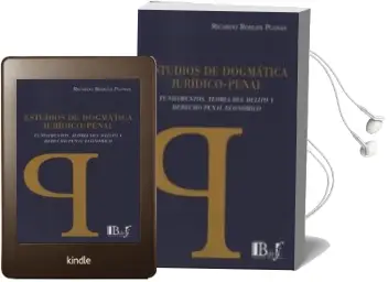 Descargar AudioLibro Estudios de Dogmática Jurídico-Penal de Ricardo Robles Planas año 2014