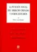 AudioLibro La Función Social del Derecho Privado y Otros Estudios de Otto Von Gierke