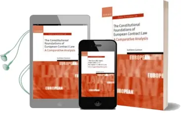 Descargar AudioLibro The Constitutional Foundations of European Contract Law: A Comparative Analysis de Kathleen Gutman año 2015