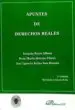 AudioLibro Apuntes de Derechos Reales de José Ignacio; Rams Albesa, Joaquín; Moreno Flórez, Rosa María Rubio San Román