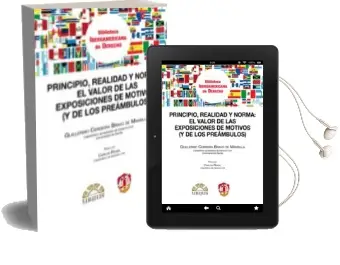 Descargar AudioLibro Principio, Realidad y Norma: El Valor de las Exposiones de Motivos (y de los Preámbulos) de Guillermo Cerdeira Bravo Mansilla año 2015