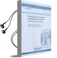 Descargar AudioLibro Balance de una Reforma Administrativa Moderna de Mariano (Dir.) Baena Del Alcazar año 2015