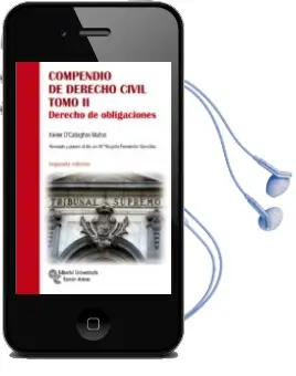 Descargar AudioLibro Compendio de Derecho Civil Tomo ii: Derecho de Obligaciones de Xavier O Callaghan Muñoz año 2016