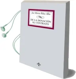 Descargar AudioLibro De la Donacion al Contrato de Jose Maria Ribas Alba año 2016