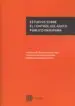 AudioLibro Estudios Sobre el Control del Gasto Publico en España de Jose Antonio Sanchez Galiana