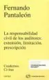 AudioLibro La Responsabilidad Civil de los Auditores: Extensión, Limitación, Prescripción de Fernando Pantaleon