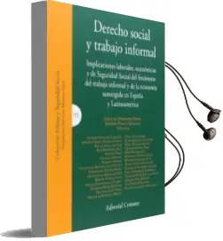 Descargar AudioLibro Derecho Social y Trabajo Informal de Jose Luis Monereo Perez año 2016